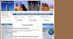 Desktop Screenshot of dubai-report.de